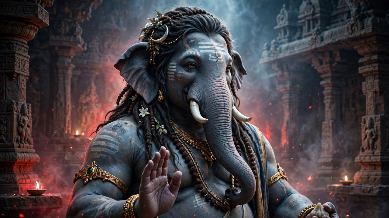 गणेश चतुर्थी कथा: जटाएं, शरीर पर भस्म और रौद्र रूप… जब गणपति ने असुर के संहार के लिए बदला अपना स्वरूप, पढ़ें कहानी गणेश चतुर्थी कथा: जटाएं, शरीर पर भस्म और रौद्र रूप… जब गणपति ने असुर के संहार के लिए बदला अपना स्वरूप, पढ़ें कहानी