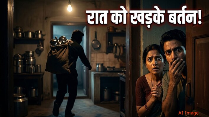 'रात को बर्तन खड़के, तो खुली नींद': आधी रात को चोर को रंगे हाथों पकड़ने पहुंचे दंपती, फिर क्या हुआ?