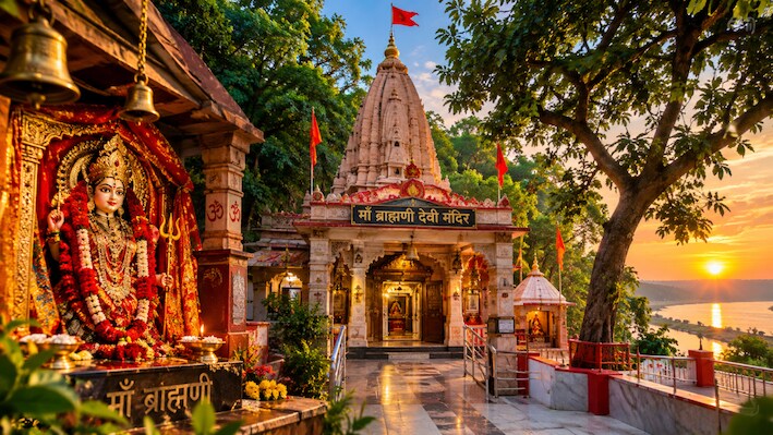 सैकड़ों साल पुराना सिद्धपीठ: जहां विश्वकर्मा जी ने बनाया था गर्भगृह, जानिए मां ब्राह्मणी के इस मंदिर का अनोखा रहस्य