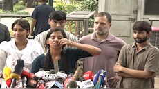 NSUI कार्यकर्ता- पुलिस कॉन्स्टेबल ने बाल पकड़ कर मुझे मारा...राहुल गांधी बोले- ये हिंदुस्‍तान की आवाज, दबेगी नहीं