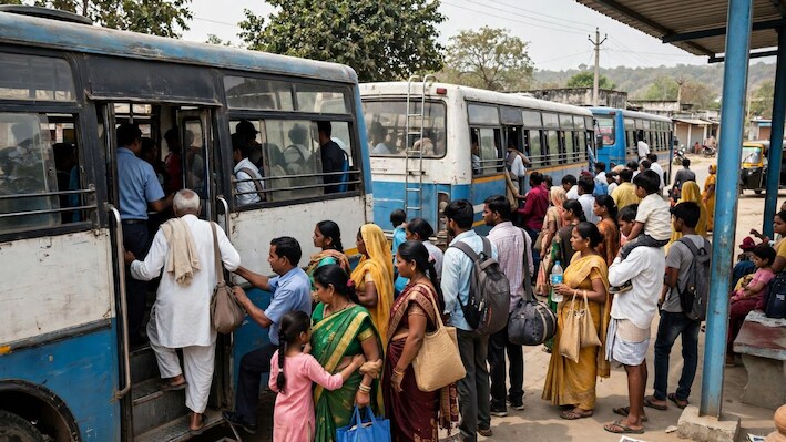 छत्तीसगढ़ में यात्रियों को महंगाई का झटका: बस किराये में 40 फीसदी बढ़ोतरी, अब चुकाने होंगे इतने रुपये