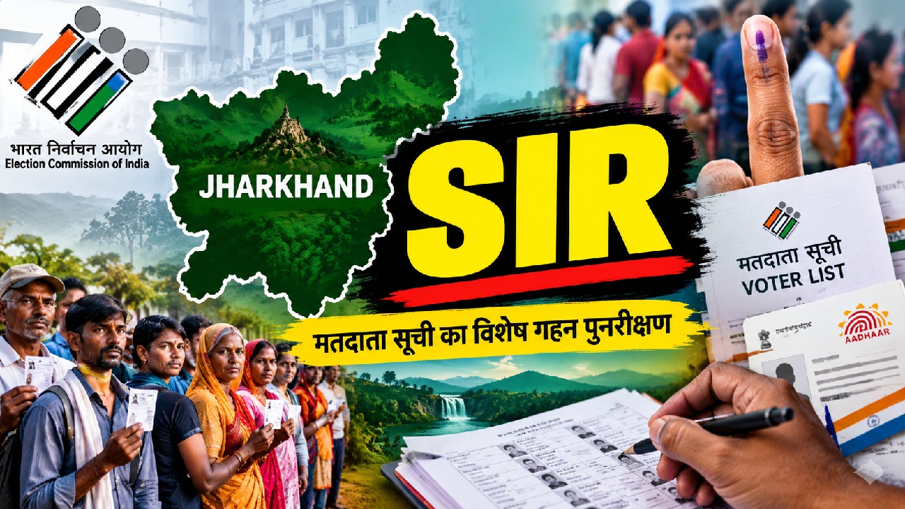 कोई पात्र नागरिक न छूटे: झारखंड एसआईआर को लेकर सीईओ ने अधिकारियों को दिया निर्देश कोई पात्र नागरिक न छूटे: झारखंड एसआईआर को लेकर सीईओ ने अधिकारियों को दिया निर्देश