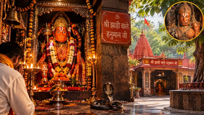 झाड़ी वाले हनुमान जी: 1200 साल पुराना चमत्कारिक मंदिर, जहां रात में आते हैं सांप और पूरी होती है हर मन्नत