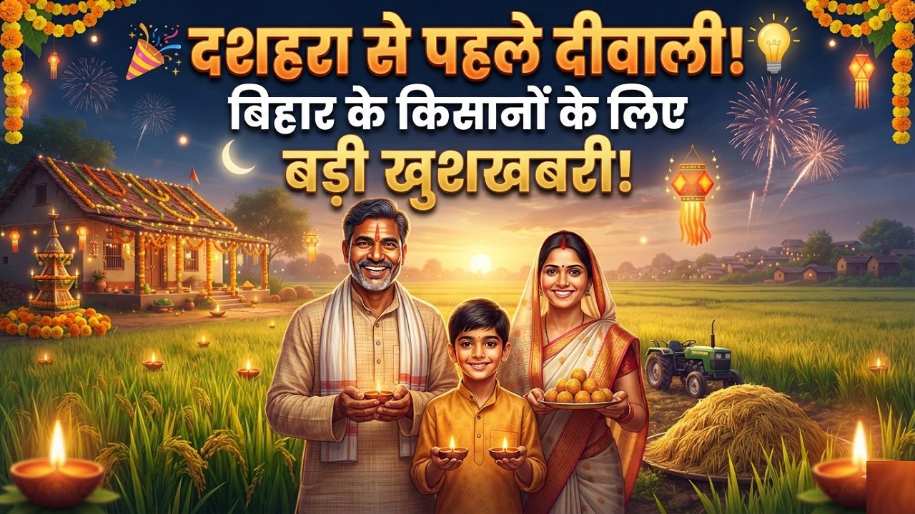 बिहार के किसानों के लिए आई दशहरा से पहले दीवाली: खातों में आए 112.52 करोड़ रुपए, 22 अक्टूबर से चलेगा स्पेशल कैंपेन बिहार के किसानों के लिए आई दशहरा से पहले दीवाली: खातों में आए 112.52 करोड़ रुपए, 22 अक्टूबर से चलेगा स्पेशल कैंपेन