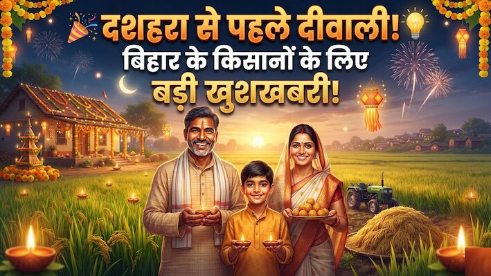 बिहार के किसानों के लिए आई दशहरा से पहले दीवाली: खातों में आए 112.52 करोड़ रुपए, 22 अक्टूबर से चलेगा स्पेशल कैंपेन