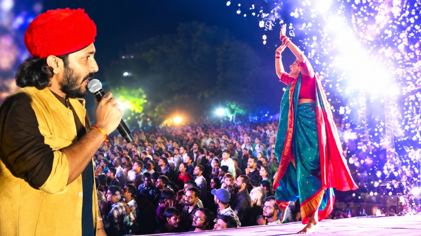 चित्तौड़गढ़ में भक्ति का नया अंदाज: भजन क्लबिंग में झूमे युवा, 'हनुमान अंश' के अभिनेता भी पहुंचे चित्तौड़गढ़ में भक्ति का नया अंदाज: भजन क्लबिंग में झूमे युवा, 'हनुमान अंश' के अभिनेता भी पहुंचे