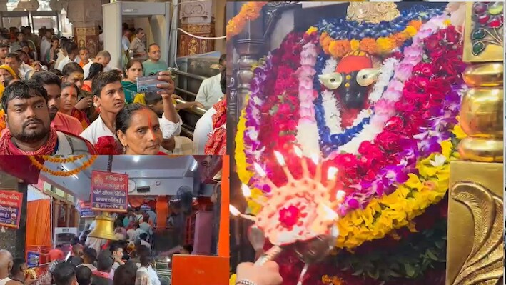 विंध्यधाम में उमड़ा आस्था का जनसैलाब: नवरात्रि के 5वें दिन मां स्कंदमाता के दर्शन को लगीं लंबी कतारें