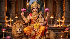 नवरात्र का पांचवा दिन: पीला रंग पहनकर करें देवी स्‍कंदमाता की पूजा, पढ़ें यह मंत्र, स्‍तुति, आरती, चालीसा और कथा