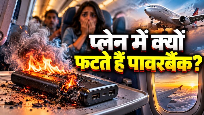 दिखने में प्यारा, पर है अंगारा... जानिए क्यों प्लेन का दुश्मन बन चुका है पावरबैंक, क्यों आसमान में जाते ही निकलने लगती है आग?