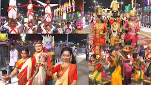 तिरुमाला में नवरात्रि ब्रह्मोत्सव: कलाकारों का महाकुंभ और भक्तों का सैलाब, एक दिन में 84 हजार श्रद्धालुओं ने किए दर्शन, देखें Photos
