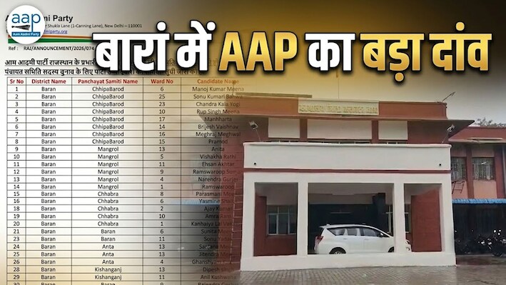बारां में AAP ने फूंका पंचायतीराज का चुनावी बिगुल: अब कैसे बिगाड़ेगी बीजेपी-कांग्रेस का समीकरण?