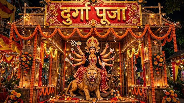 Durga Puja 2026: कल से शुरू हो रहा है दुर्गा पूजा का भव्य उत्सव, क्या है इन 5 दिनों के पूजा का क्रम और इसकी परंपरा?