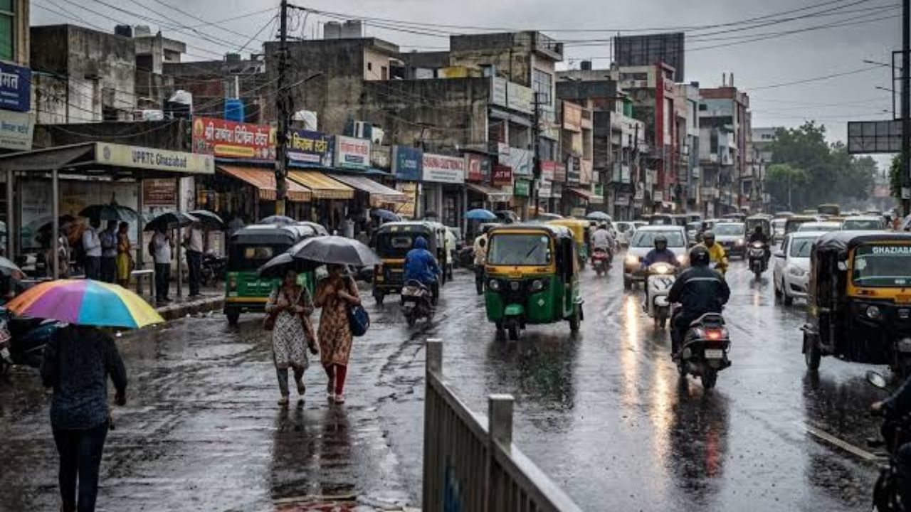 दिन में छाया अंधेरा: नोएडा गाजियाबाद में तेज आंधी तूफान के साथ झमाझम बारिश, तापमान भी गिरा दिन में छाया अंधेरा: नोएडा गाजियाबाद में तेज आंधी तूफान के साथ झमाझम बारिश, तापमान भी गिरा