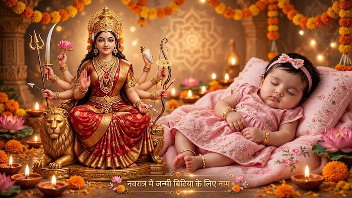 Names For Baby Girl: नवरात्र में जन्मी बिटिया के लिए यहां देखें मातारानी से जुड़े सुंदर नामों की लिस्ट, घर पर बनी रहेगी देवी मां कृपा!