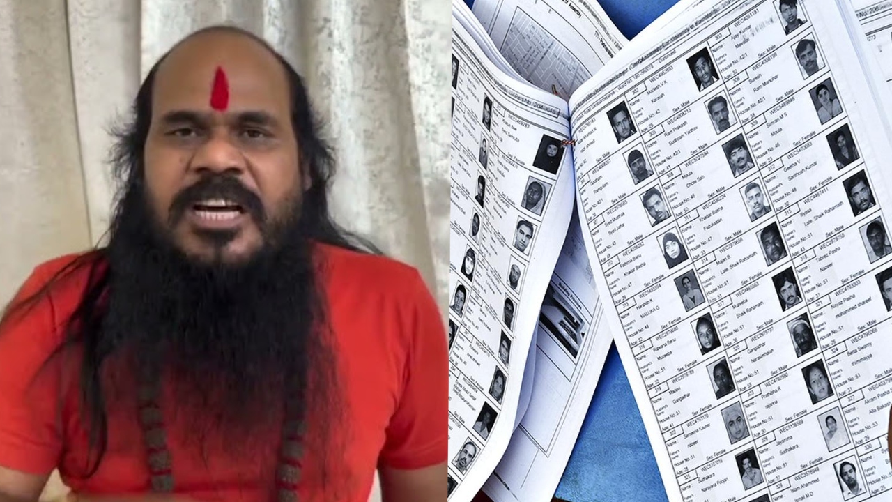 SIR में वोटर लिस्ट से मिर्ची बाबा का नाम गायब, वीडियो के जरिए चुनाव आयोग से पूछा किस आधार पर काटा नाम? SIR में वोटर लिस्ट से मिर्ची बाबा का नाम गायब, वीडियो के जरिए चुनाव आयोग से पूछा किस आधार पर काटा नाम?