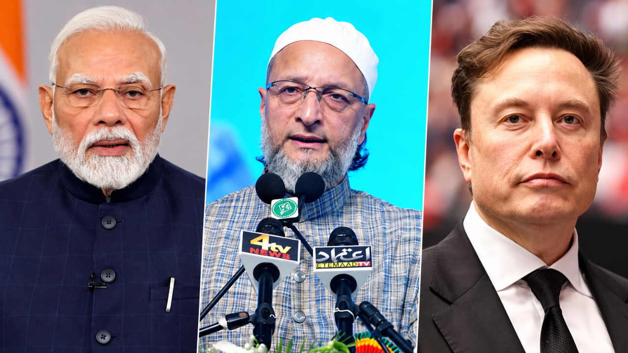 'मोदी का विरोध अपनी जगह, पर गोरा हमें नहीं सिखा सकता': एलन मस्क पर क्यों बरसे असदुद्दीन ओवैसी? 'मोदी का विरोध अपनी जगह, पर गोरा हमें नहीं सिखा सकता': एलन मस्क पर क्यों बरसे असदुद्दीन ओवैसी?