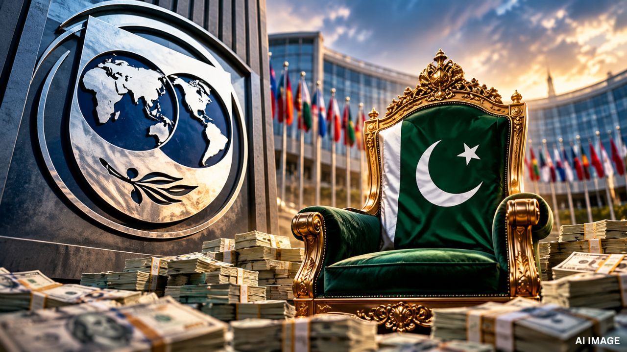 सबसे बड़ा कर्जदार ही बना IMF का सरदार! जगह-जगह कटोरा लेकर घूमने वाले PAK को मिली IMF की कुर्सी सबसे बड़ा कर्जदार ही बना IMF का सरदार! जगह-जगह कटोरा लेकर घूमने वाले PAK को मिली IMF की कुर्सी