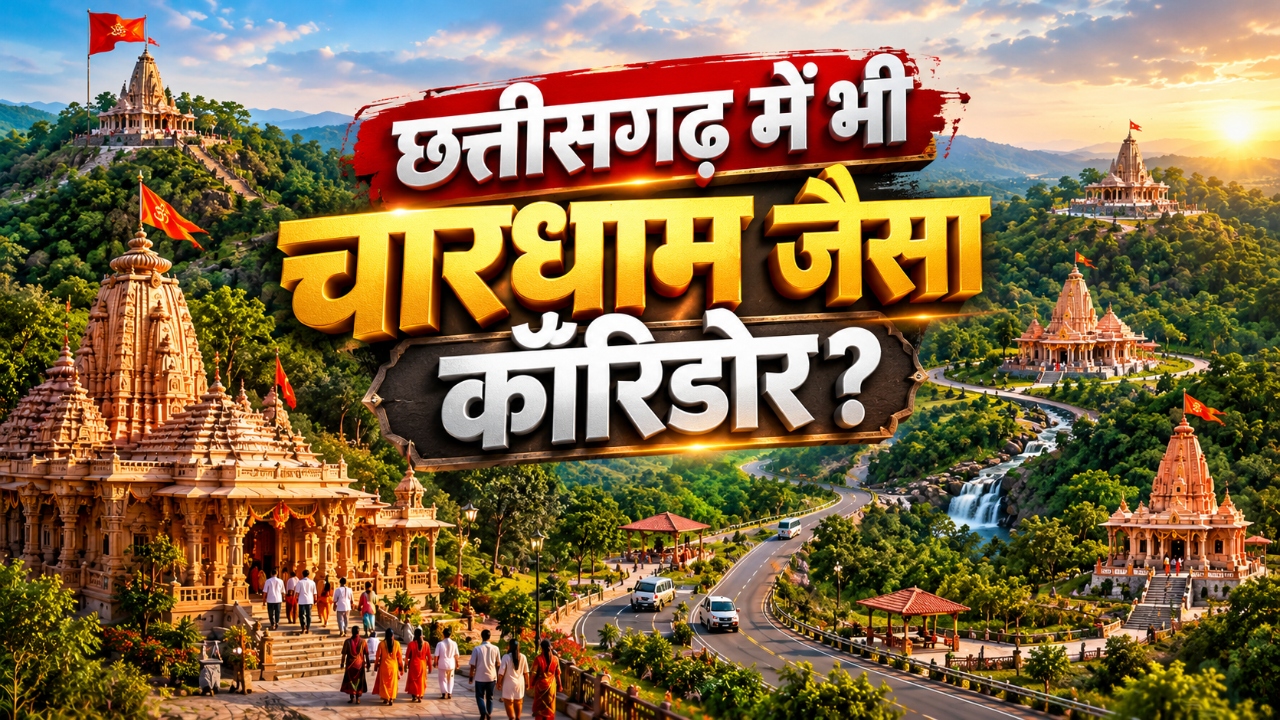 आस्था + विकास का संगम: उत्तराखंड की तर्ज पर 1000 KM लंबा 'आस्था पथ', 5 शक्तिपीठों से कैसे बदलेगी छत्तीसगढ़ की आर्थिक तस्वीर? आस्था + विकास का संगम: उत्तराखंड की तर्ज पर 1000 KM लंबा 'आस्था पथ', 5 शक्तिपीठों से कैसे बदलेगी छत्तीसगढ़ की आर्थिक तस्वीर?