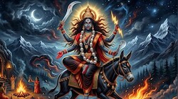 Navratri 7th day Devi: नवरात्र के सातवे दिन मां कालरात्रि की करें आरती, ये मंत्र, चालीसा, कथा भी पढ़ें