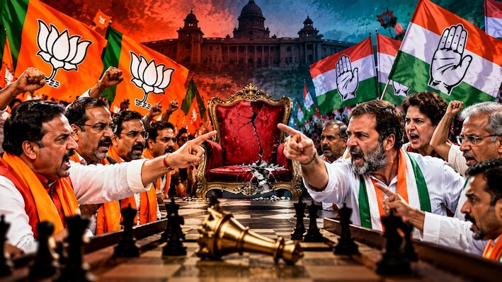 रिजीम चेंज पर सियासी उबाल, चिदंबरम के बयान से बवाल; बांग्लादेश की फोटो दिखाकर BJP बोली- आपकी खुल गई पोल
