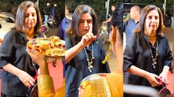 टीका लगाने से किया इनकार: माथे की जगह कलाई आगे कर फंसीं फराह खान, VIDEO देख भड़के लोग