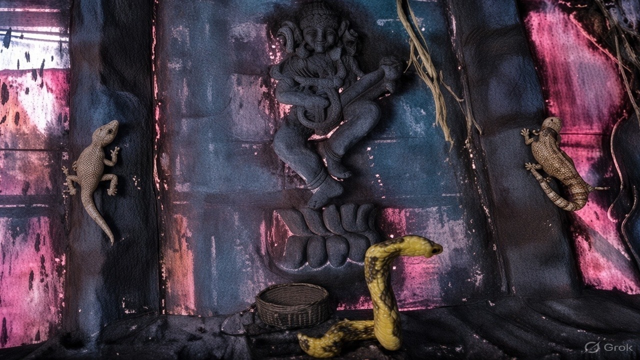Chatra Jurassic Park Durga Pandal