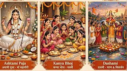 अष्टमी की पूजा, नवमी का भोज या दशमी को पारण? नवरात्र के आखिरी दिनों का पूरा हिसाब समझिए