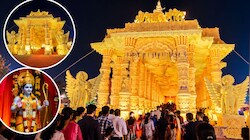 ग्रेटर नोएडा में 50 बीघा में बसी 'अयोध्या'! 85 फीट के रावण का होगा दहन, देखने उमड़ी भीड़
