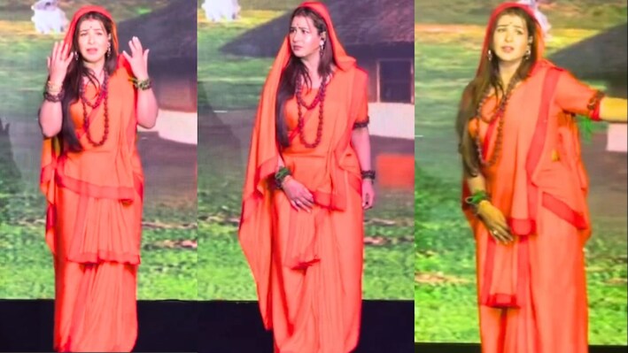 ‘अंगूरी भाभी’ का नया अवतार: दिल्ली की रामलीला में माता सीता बन अंजलि अरोड़ा और साई पल्लवी को दी टक्कर