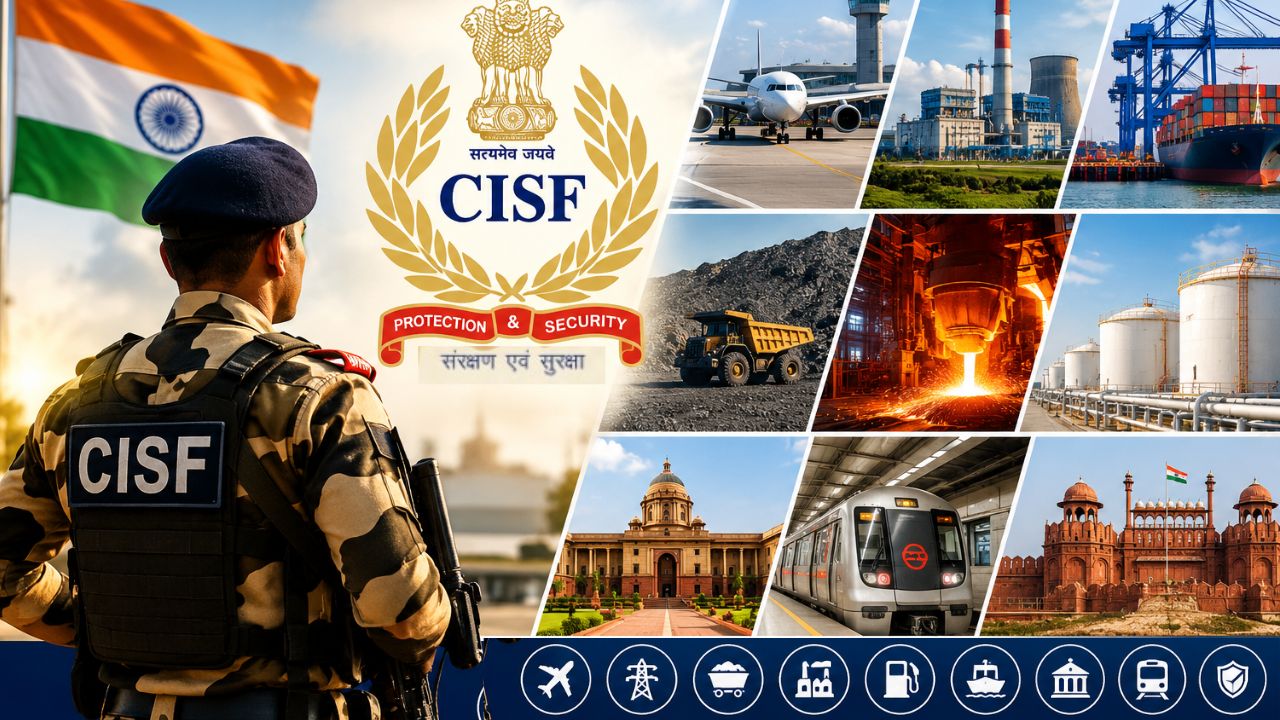 CISF में बड़ा बदलाव: पावर प्लांट से लेकर बंदरगाहों तक की सुरक्षा के लिए बनेगी अलग कमान, 1 नवंबर से लागू होगा नया सिस्टम CISF में बड़ा बदलाव: पावर प्लांट से लेकर बंदरगाहों तक की सुरक्षा के लिए बनेगी अलग कमान, 1 नवंबर से लागू होगा नया सिस्टम