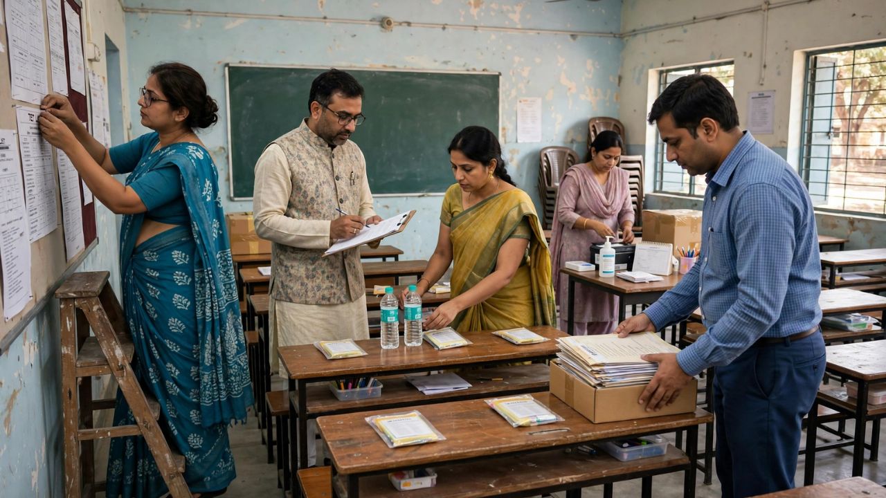 TET परीक्षा के लिए शिक्षकों की लिस्टिंग: 34,200 टीचर्स ने किया आवेदन, बनेंगे अलग-अलग परीक्षा केंद्र TET परीक्षा के लिए शिक्षकों की लिस्टिंग: 34,200 टीचर्स ने किया आवेदन, बनेंगे अलग-अलग परीक्षा केंद्र
