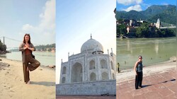 गंगा की लहरें छूते ही बह निकले आंसू: ऋषिकेश आकर भावुक हुईं आयरलैंड की योग टीचर; भारत को लेकर कही दिल छूने वाली बात
