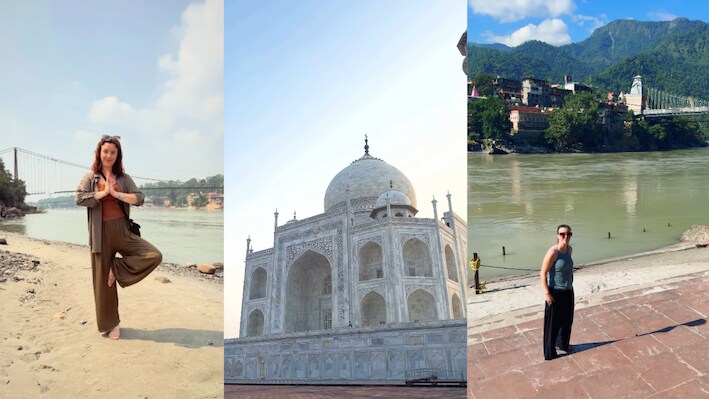 गंगा की लहरें छूते ही बह निकले आंसू: ऋषिकेश आकर भावुक हुईं आयरलैंड की योग टीचर; भारत को लेकर कही दिल छूने वाली बात