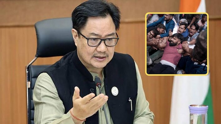 'भारत न बांग्लादेश है न फ्रांस, सत्ता बदलेगी तो सिर्फ चुनाव से', किरेन रिजिजू ने 'रिजीम चेंज' की साजिश रचने वालों को लताड़ा