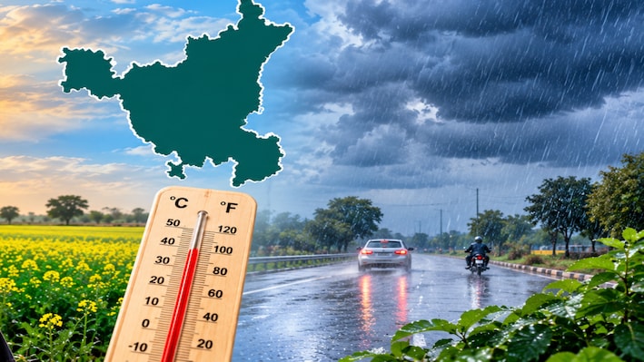 Haryana में बदलेगा हवा का रुख, गिरेगा रात का पारा और बारिश-गरज की संभावना; जानें 7 दिन का मौसम