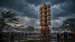 दशहरे के जश्न में खलल डाल सकती है बारिश: आज 15 जिलों में अलर्ट...रावण दहन के दौरान तेज आंधी की चेतावनी