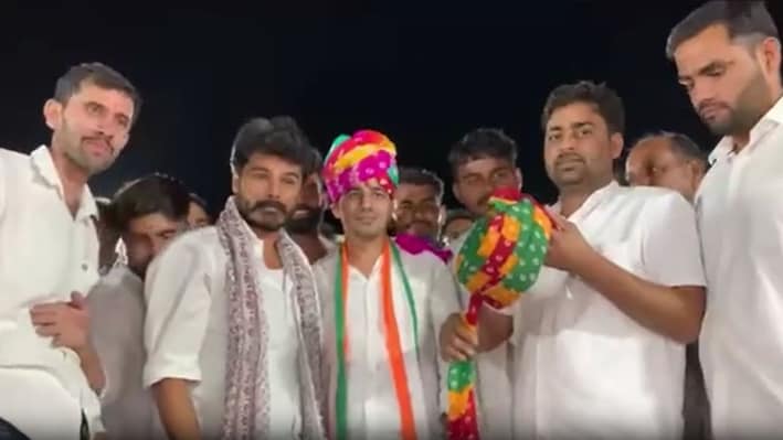 प्रदेश अध्यक्ष बनने के बाद पहली बार झुंझुनूं पहुंचे अभिषेक चौधरी: बोले- युवा कांग्रेस बढ़ते नशे के खिलाफ शुरू करेगी लड़ाई