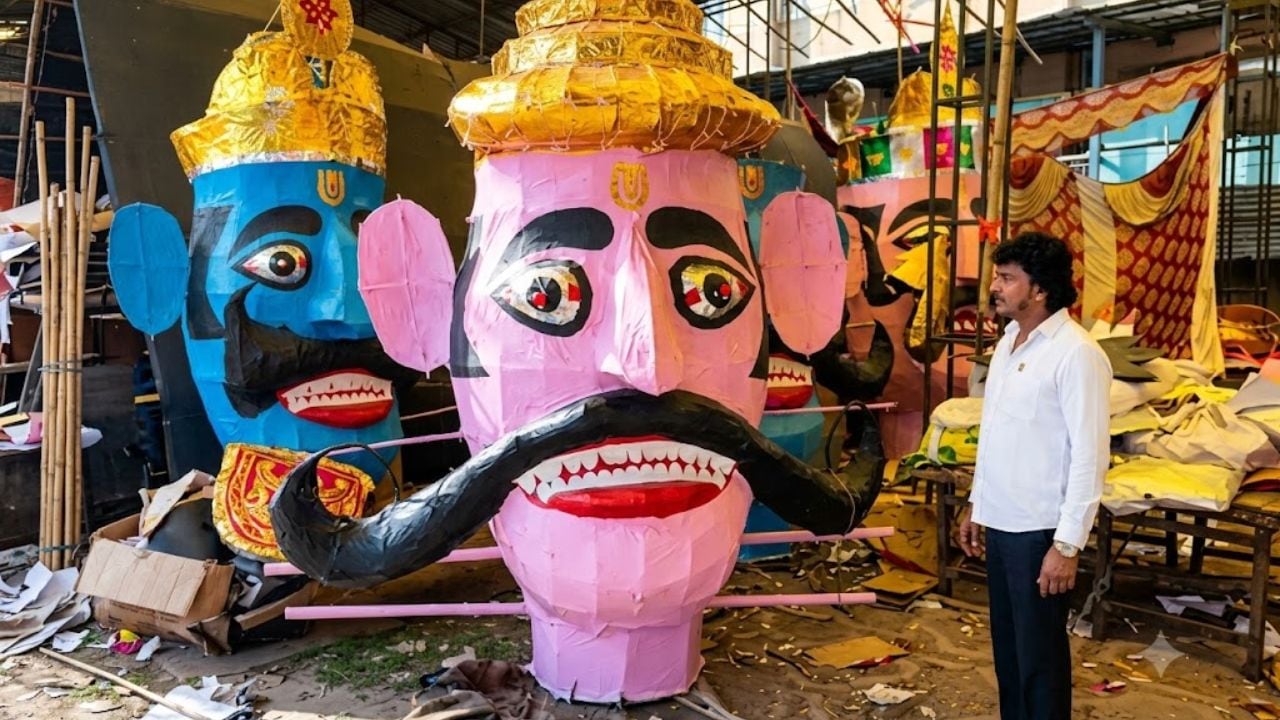 रावण के साथ कॉकरोच का भी होगा दहन