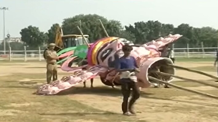 पटना में जलेगा 90 फीट का रावण, 30 मिनट तक होगी आतिशबाजी
