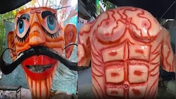 दिल्ली में यहां दिखेगा अनोखा रावण: बॉडी बिल्डर जैसा शरीर, युवाओं को नशे से दूर रहने की सीख