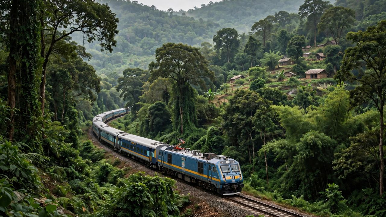 112 साल का लंबा इंतजार, 7 शहादतें और हर 5KM पर सुरक्षा कैंप: बस्तर में शुरू हुई रायपुर-रावघाट ट्रेन सेवा, जानें रेलवे का पूरा सफर 112 साल का लंबा इंतजार, 7 शहादतें और हर 5KM पर सुरक्षा कैंप: बस्तर में शुरू हुई रायपुर-रावघाट ट्रेन सेवा, जानें रेलवे का पूरा सफर