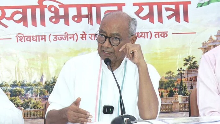 दिग्विजय सिंह की 'सत्य सनातन स्वाभिमान यात्रा' आज से शुरू: राम मंदिर चंदा चोरी और वोट चोरी पर करेंगे हल्ला बोल