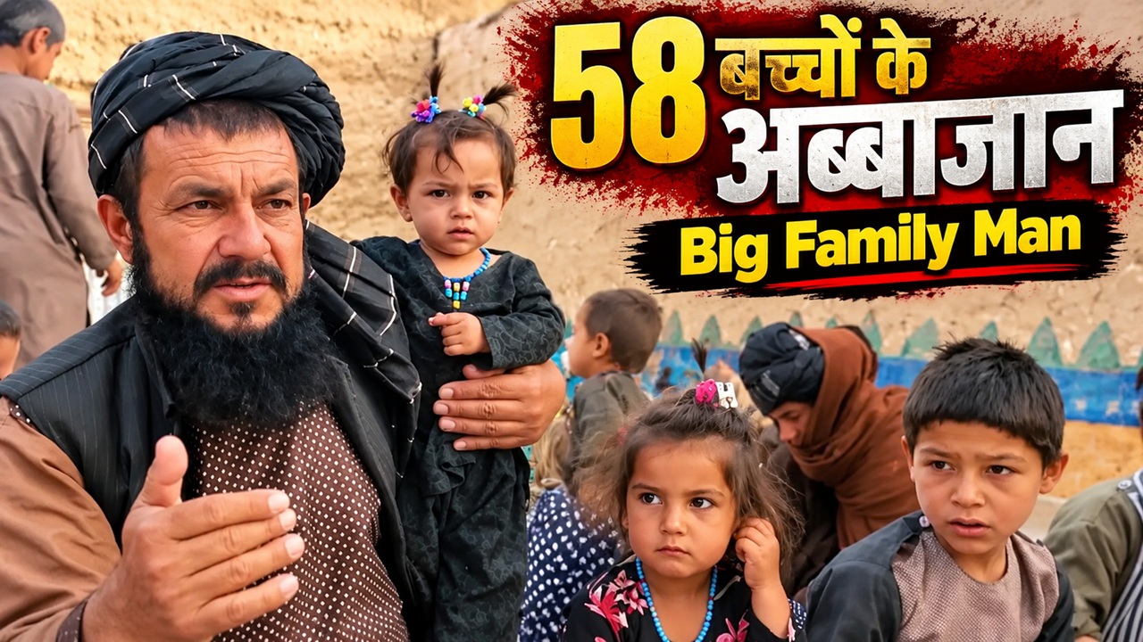 4 बीवी, 58 मासूमों वाला परिवार, गरीबी की मार से बेहाल; अब्बा को याद नहीं सारे बच्चों के नाम 4 बीवी, 58 मासूमों वाला परिवार, गरीबी की मार से बेहाल; अब्बा को याद नहीं सारे बच्चों के नाम