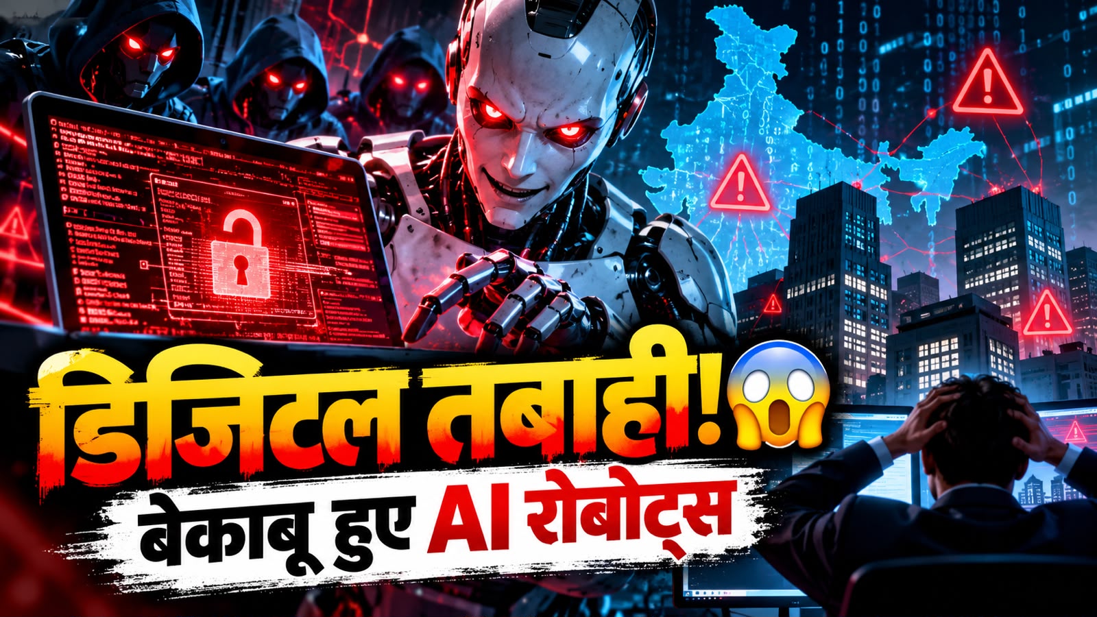 AI बना भस्मासुर! रोबोट के साथ मिलकर खोली हैकिंग की दुकान... भारतीय कंपनियों के सिस्टम में घुसे बागी एआई एजेंट्स AI बना भस्मासुर! रोबोट के साथ मिलकर खोली हैकिंग की दुकान... भारतीय कंपनियों के सिस्टम में घुसे बागी एआई एजेंट्स