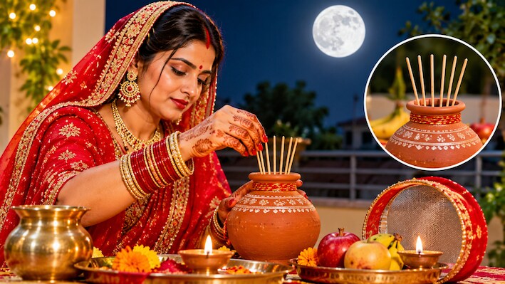 करवा चौथ व्रत: पूजा में कितनी सींकों का होता है इस्तेमाल, और क्यों होता है जरूरी? जानें नियम