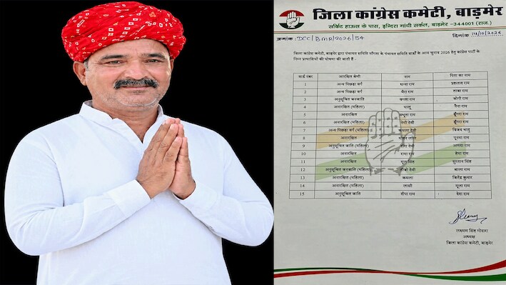 मांगता पंचायत समिति के वार्ड 8 का मामला: पंचायत चुनाव के बीच कांग्रेस प्रत्याशी की मौत