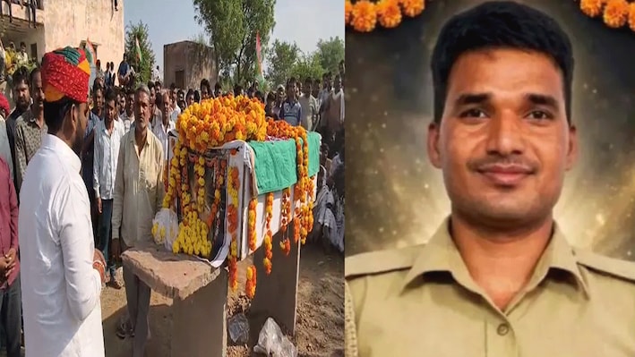दशहरे पर ड्यूटी कर लौट रहे कांस्टेबल की हादसे में मौत: 5 साल का बेटा और गर्भवती पत्नी छोड़ गए पीछे