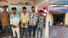 चलती स्कूटी पर हमला, फिर तलवार-छूरी के साथ डांस: सिरोही में दो वायरल वीडियो से मचा हड़कंप, 8 गिरफ्तार