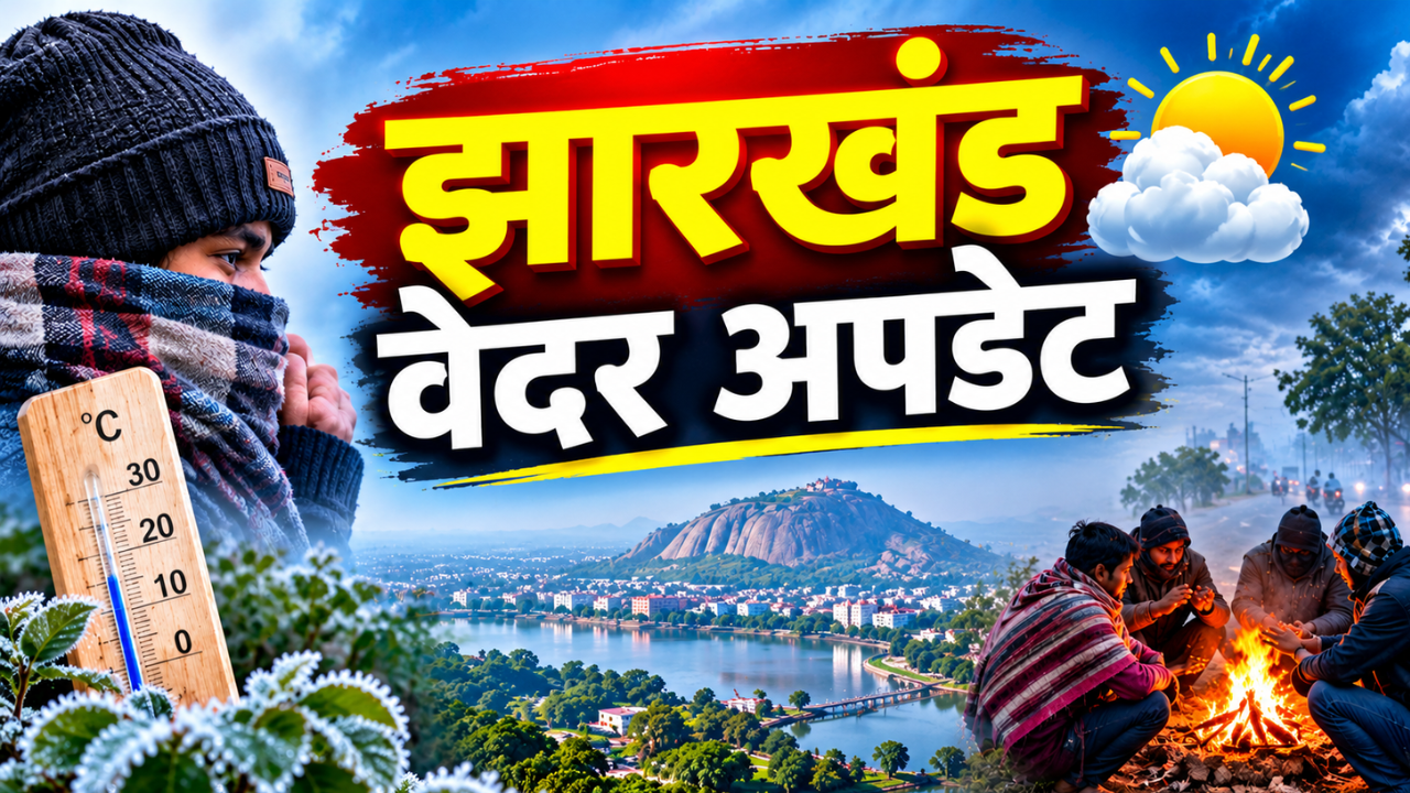 झारखंड में गुलाबी ठंड की दस्तक! दिन में धूप तो रात में महसूस हो रही सिहरन... जानें आज कैसा रहेगा मौसम का मिजाज झारखंड में गुलाबी ठंड की दस्तक! दिन में धूप तो रात में महसूस हो रही सिहरन... जानें आज कैसा रहेगा मौसम का मिजाज