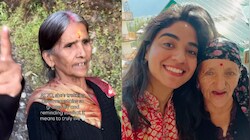 उम्र 70 साल, हौसला आज भी जवान: उत्तराखंड के पहाड़ों में दादी से मिली सोलो ट्रैवलर; Video देख नम हुईं आंखें